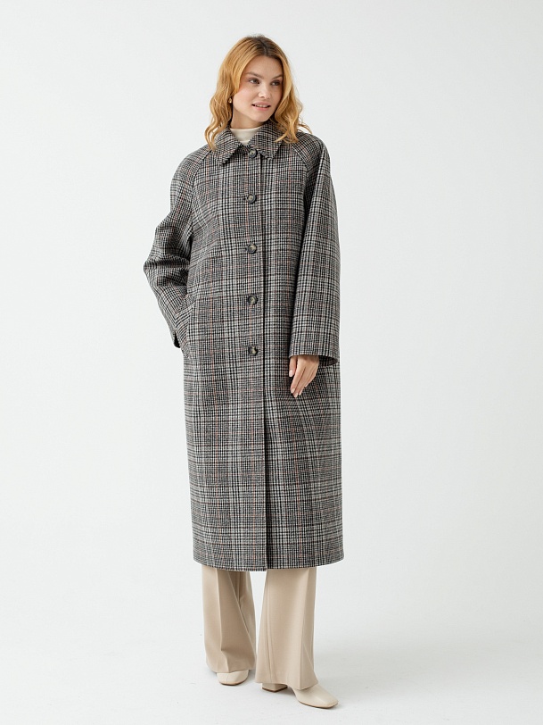 Шерстяное пальто еврозима с мембраной и утепленной спинкой