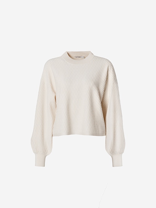 Джемпер из фактурной вискозы