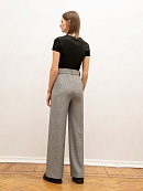 Брюки женские серые в клетку POMPA арт.1119311bc0398