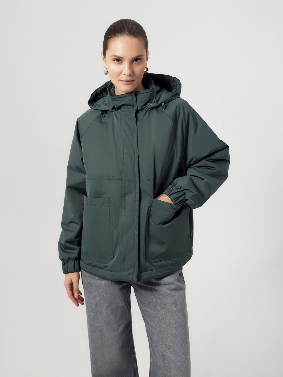 Непромокаемая куртка с мембраной и съёмным капюшоном