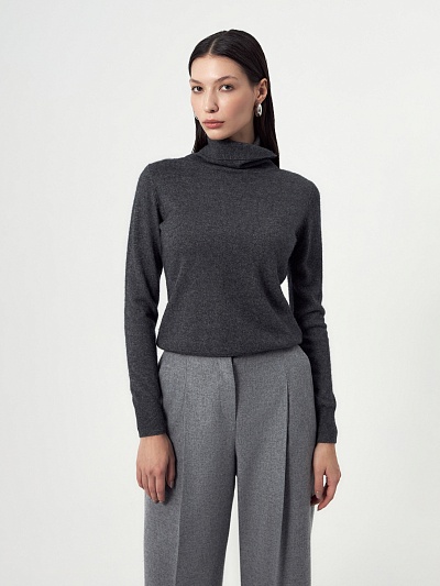 Водолазка из 100% кашемира POMPA