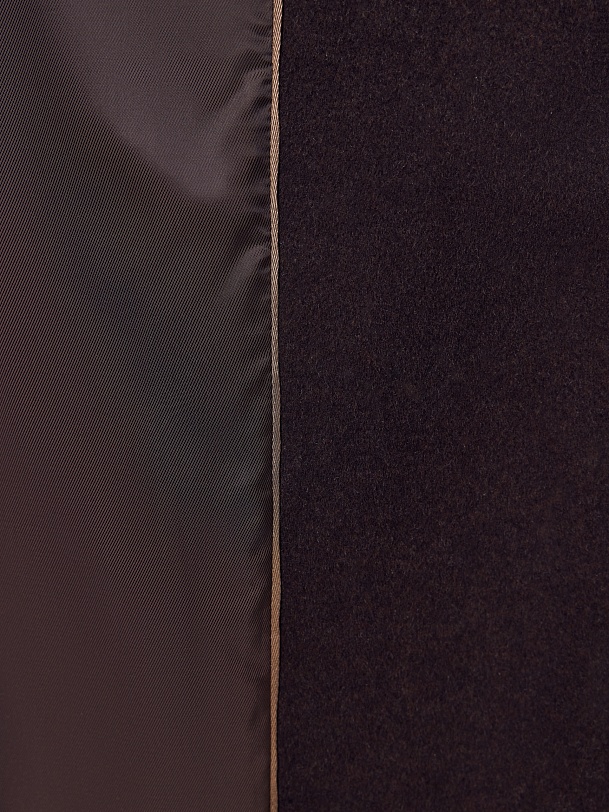 Пальто из шерсти с мембраной и утеплённой спинкой