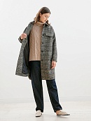 Пальто женское еврозима с мембраной и утепленной спинкой POMPA арт.1014500p90090