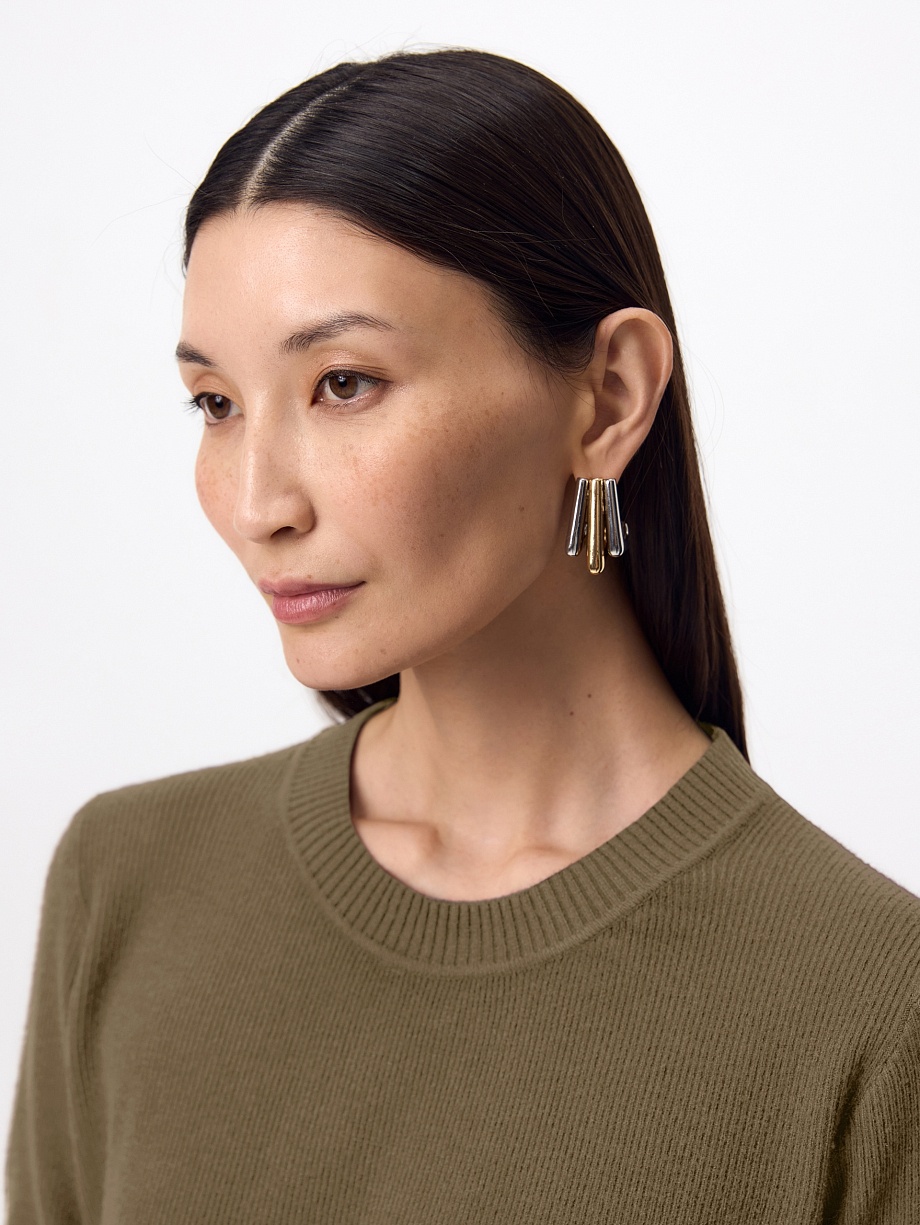 Джемпер из вискозы и шерсти