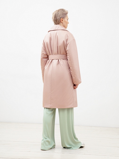 Пальто из премиальной плащевой ткани с мембраной