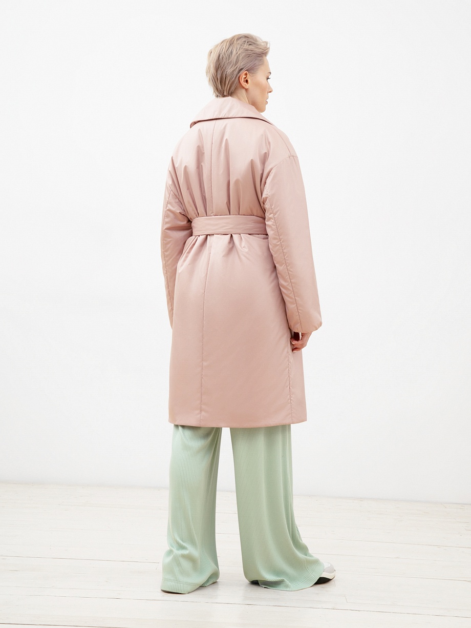 Пальто из премиальной плащевой ткани с мембраной