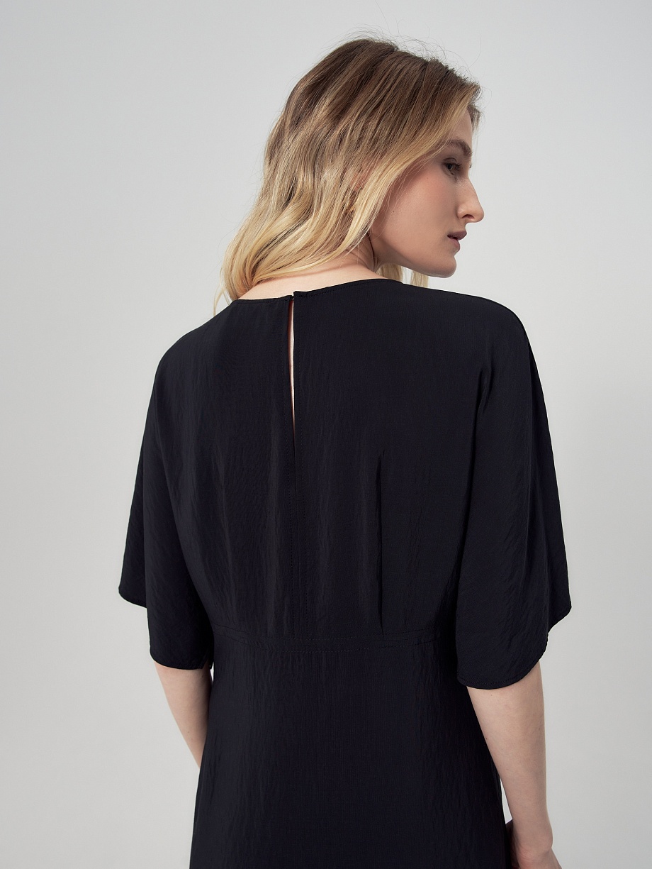 Платье миди из 100% натуральной ткани