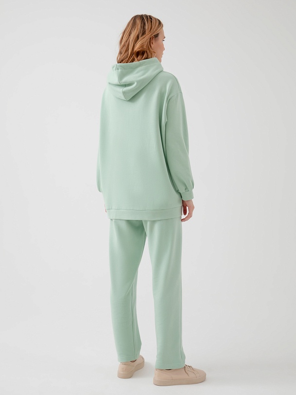 Худи из плотного хлопка без начеса