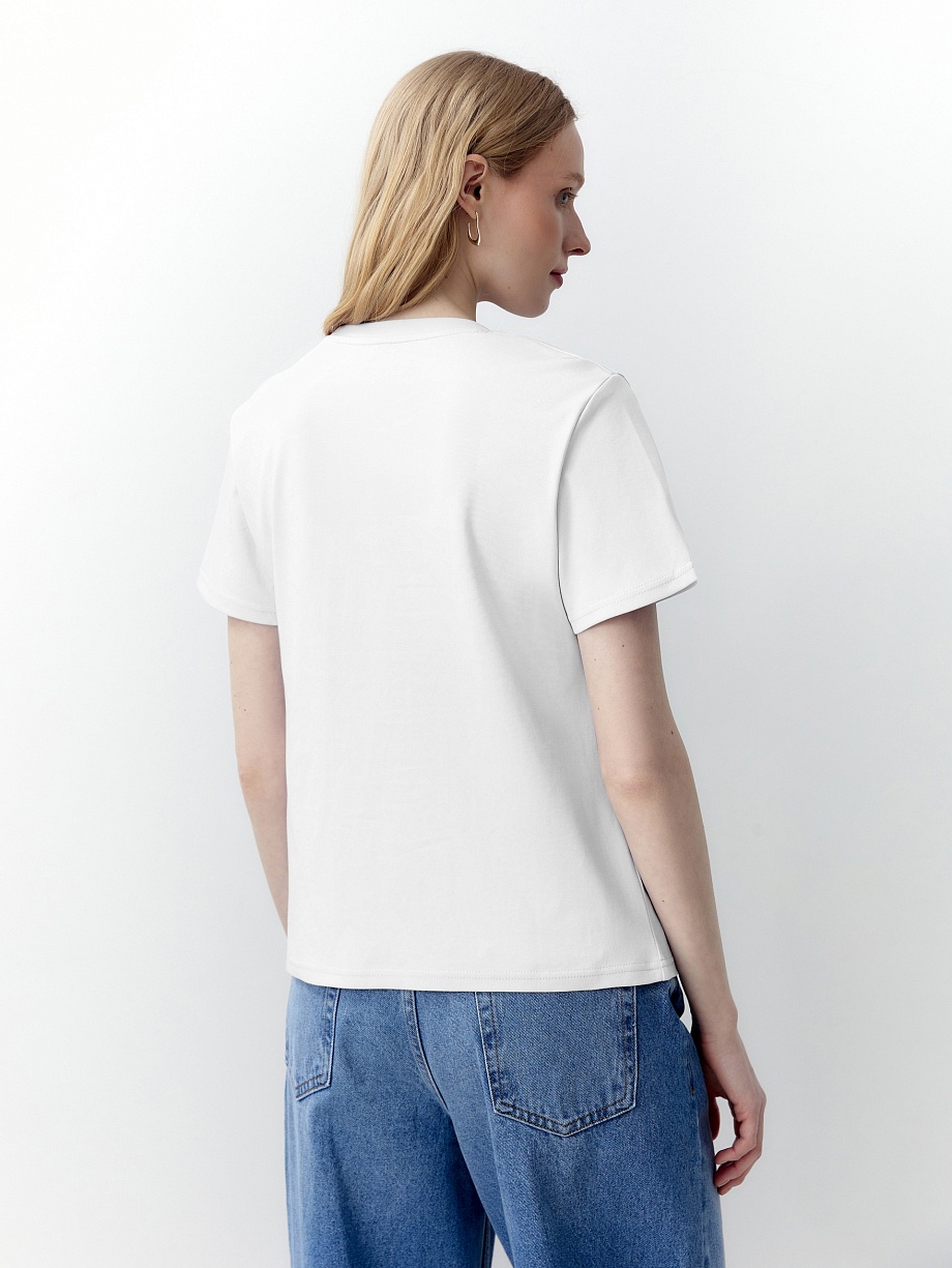 Футболка из 100% хлопка