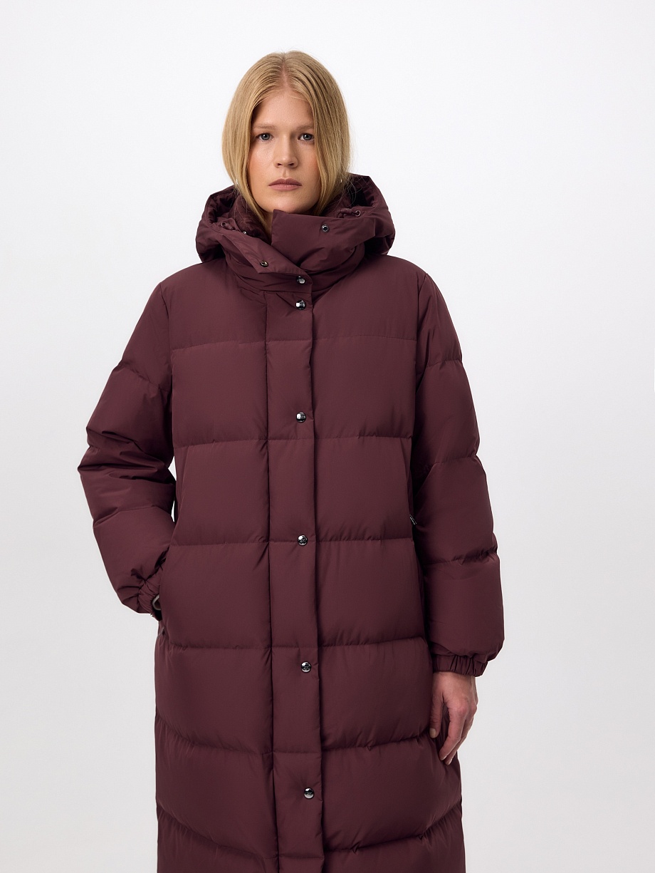 Пуховик с мембраной и утеплителем 90% пух и 10% перо