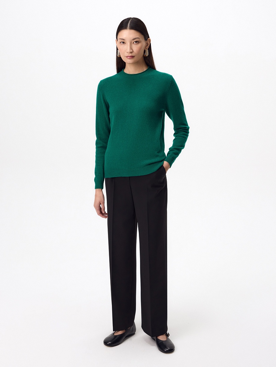 Джемпер из шерсти мериноса и кашемира