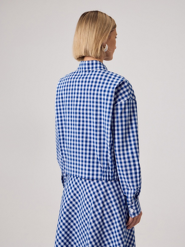 Жакет-бомбер из хлопка