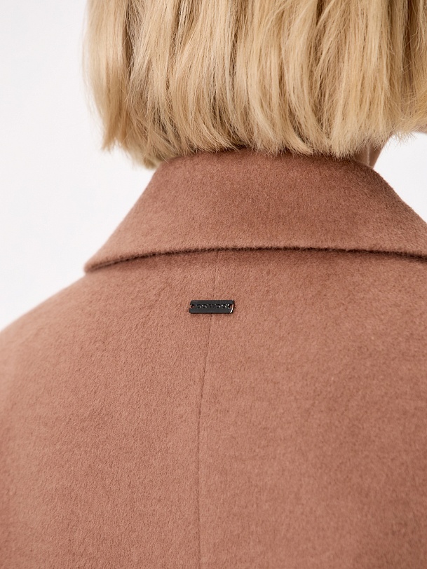 Пальто из шерсти с мембраной