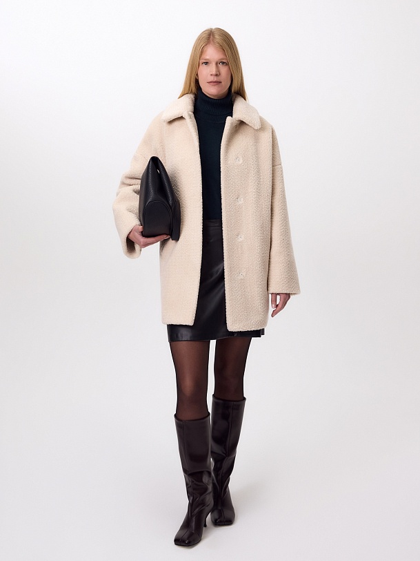 Экошуба оверсайз с утеплителем и мембраной RaftPro