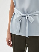 Свободная блуза с коротким рукавом POMPA арт.1148610fm0150