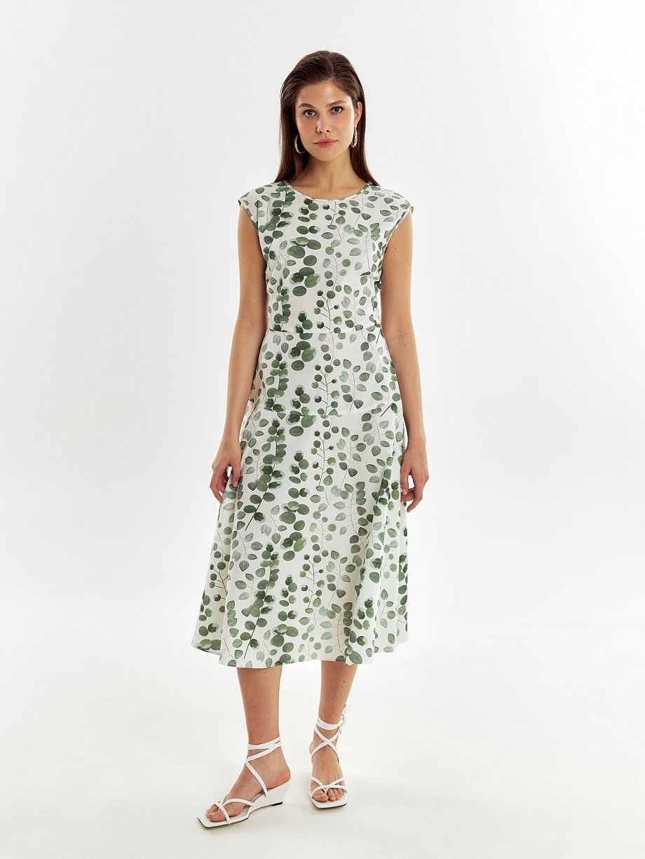 Летнее платье из хлопка