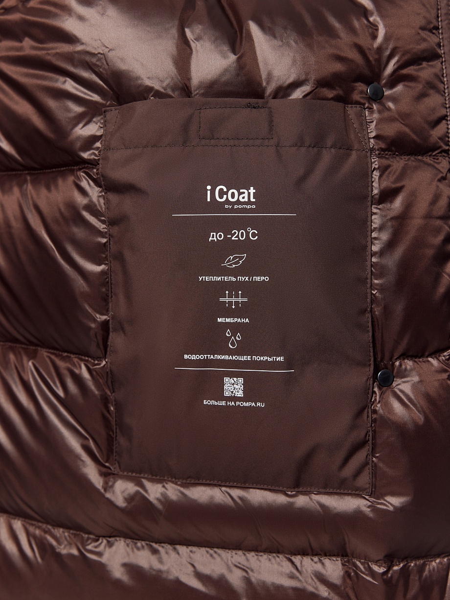 Пуховик с мембраной и утеплителем 90% пух и 10% перо