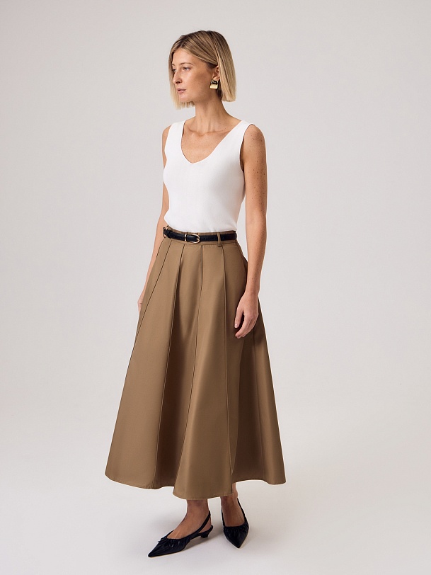 Юбка-трапеция с водоотталкивающей пропиткой