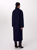 Пальто из шерсти и шелка с мембраной и утеплённой спинкой POMPA арт.1015973p90064