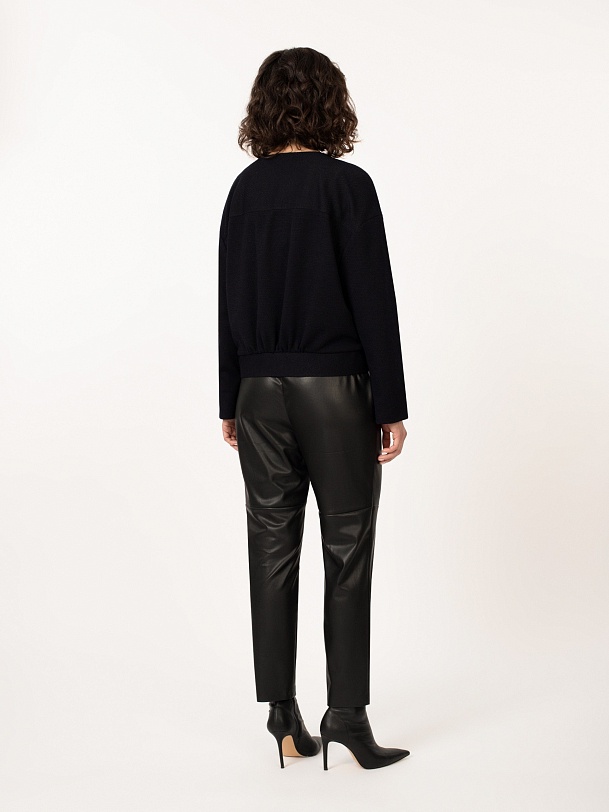 Жакет с накладными карманами