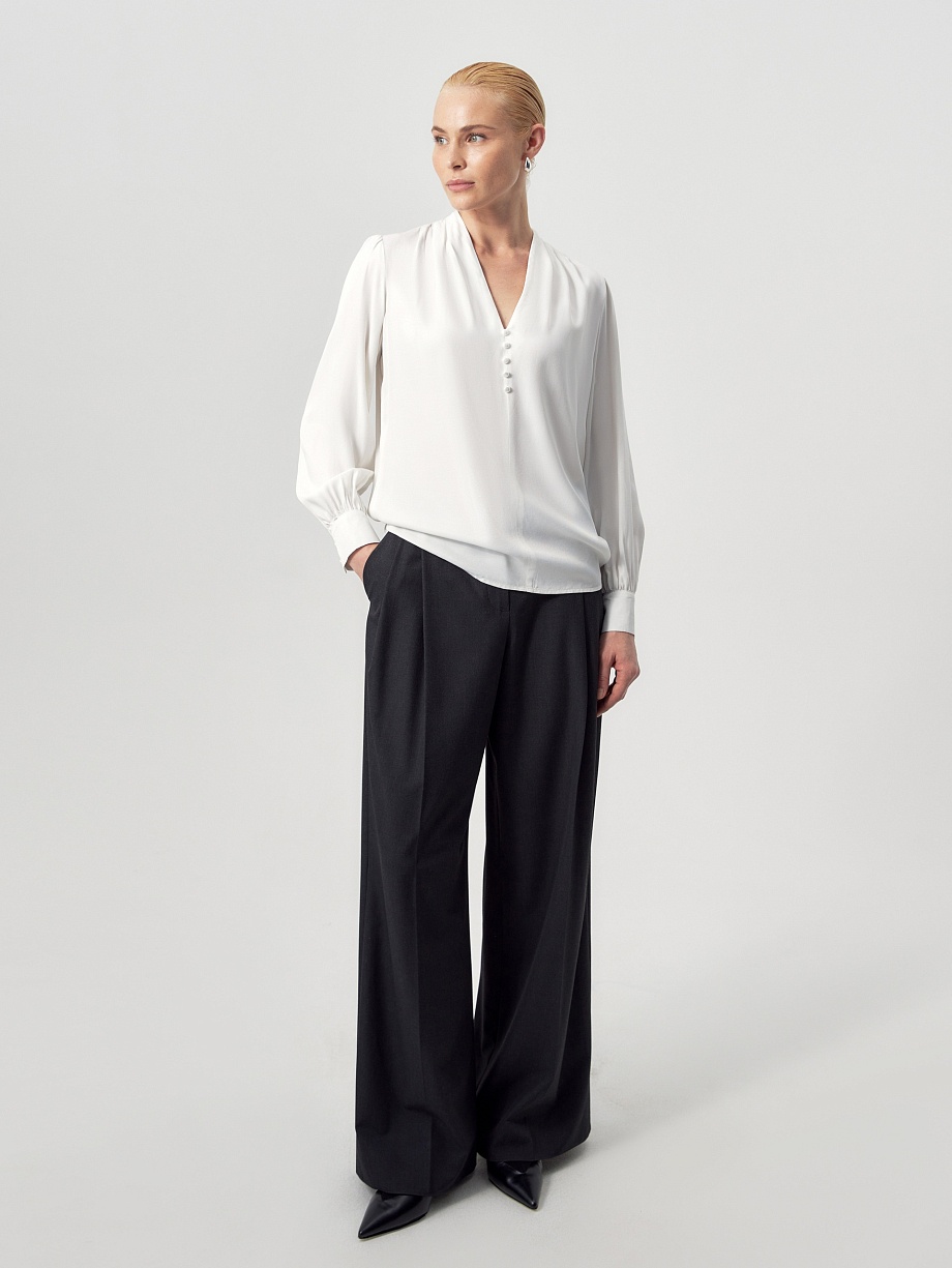 Блуза из 100% вискозы