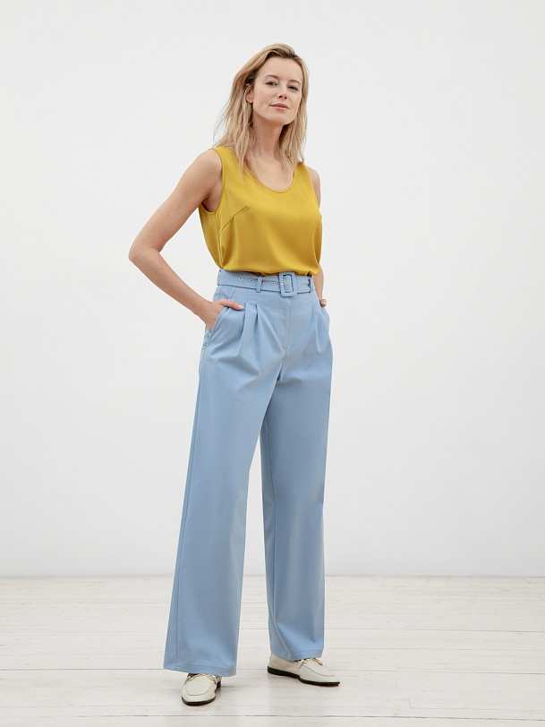 Блузка женская без рукавов