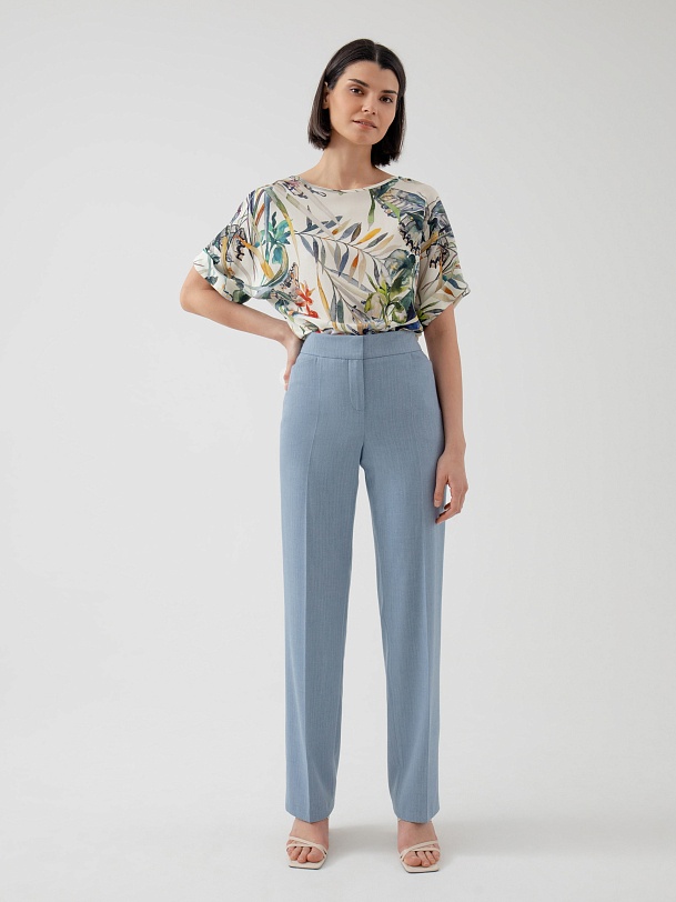 Свободная блуза из 100% вискозы