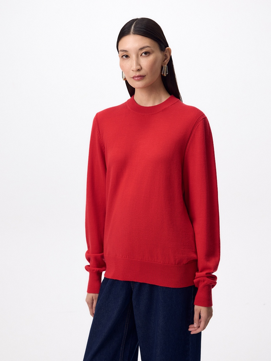 Джемпер из шерсти мериноса и кашемира