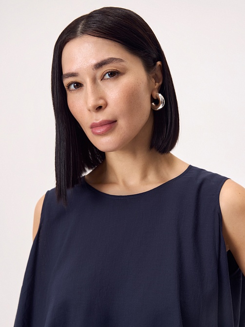 Объемная блуза из 100% хлопка