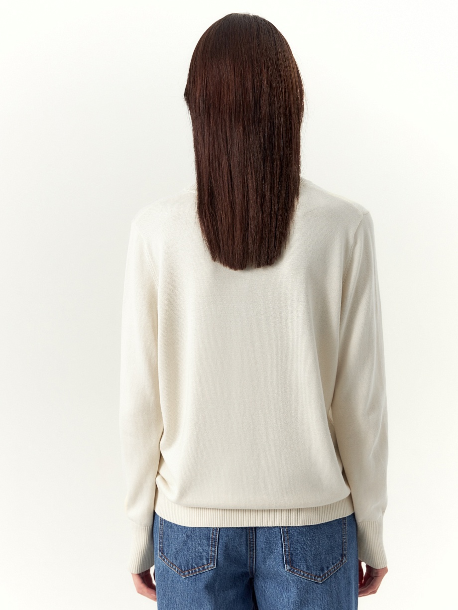 Водолазка из вискозы и хлопка