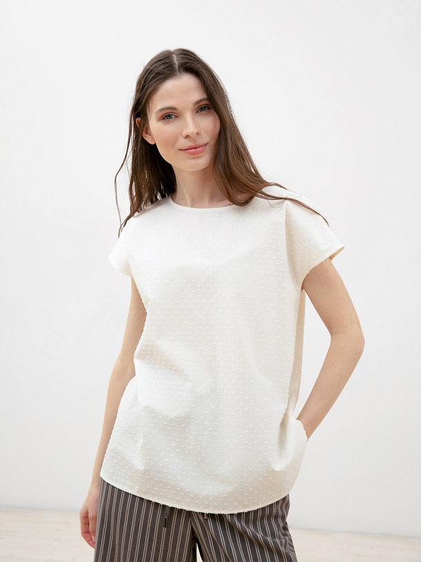 Блуза женская из 100% хлопка