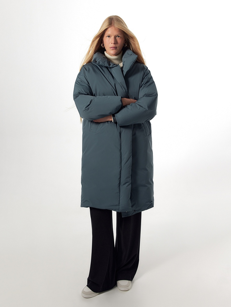 Пуховик с мембраной и утеплителем 90% пух и 10% перо