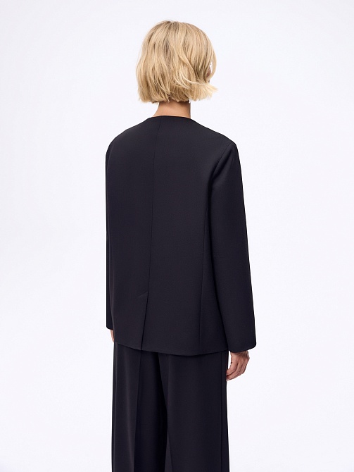 Жакет без лацканов 