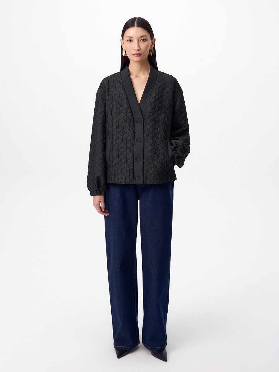 Стеганый жакет