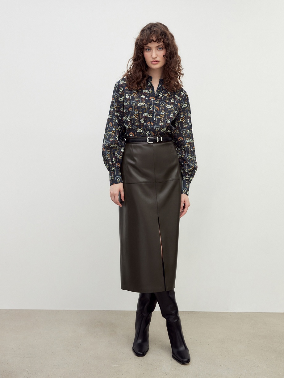 Свободная блуза из 100% хлопка