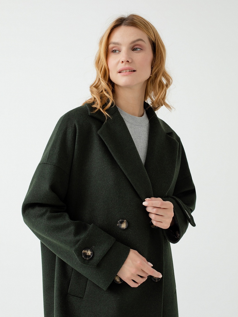 Пальто женское еврозима с мембраной и утепленной спинкой POMPA арт.1014532p90043