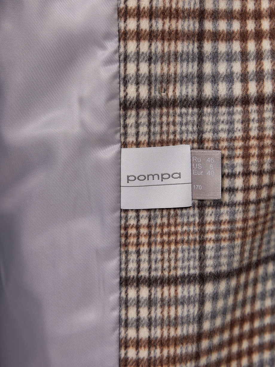 Шерстяное пальто с мембраной