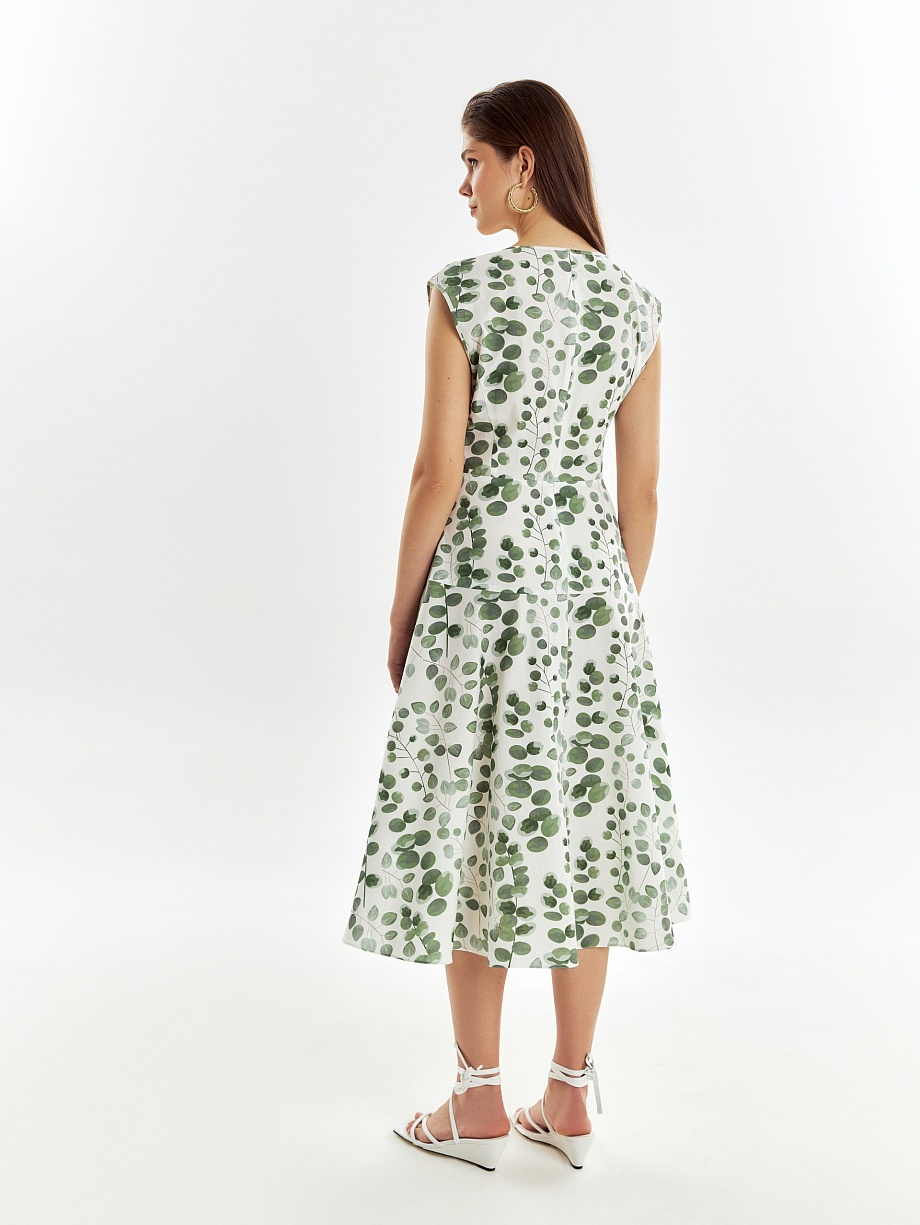 Летнее платье из хлопка