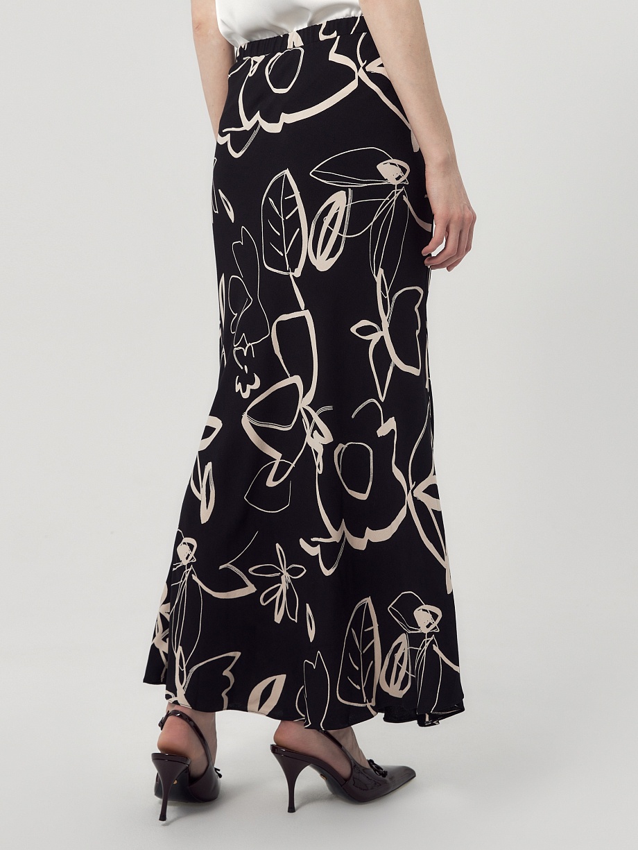 Юбка макси из 100% вискозы