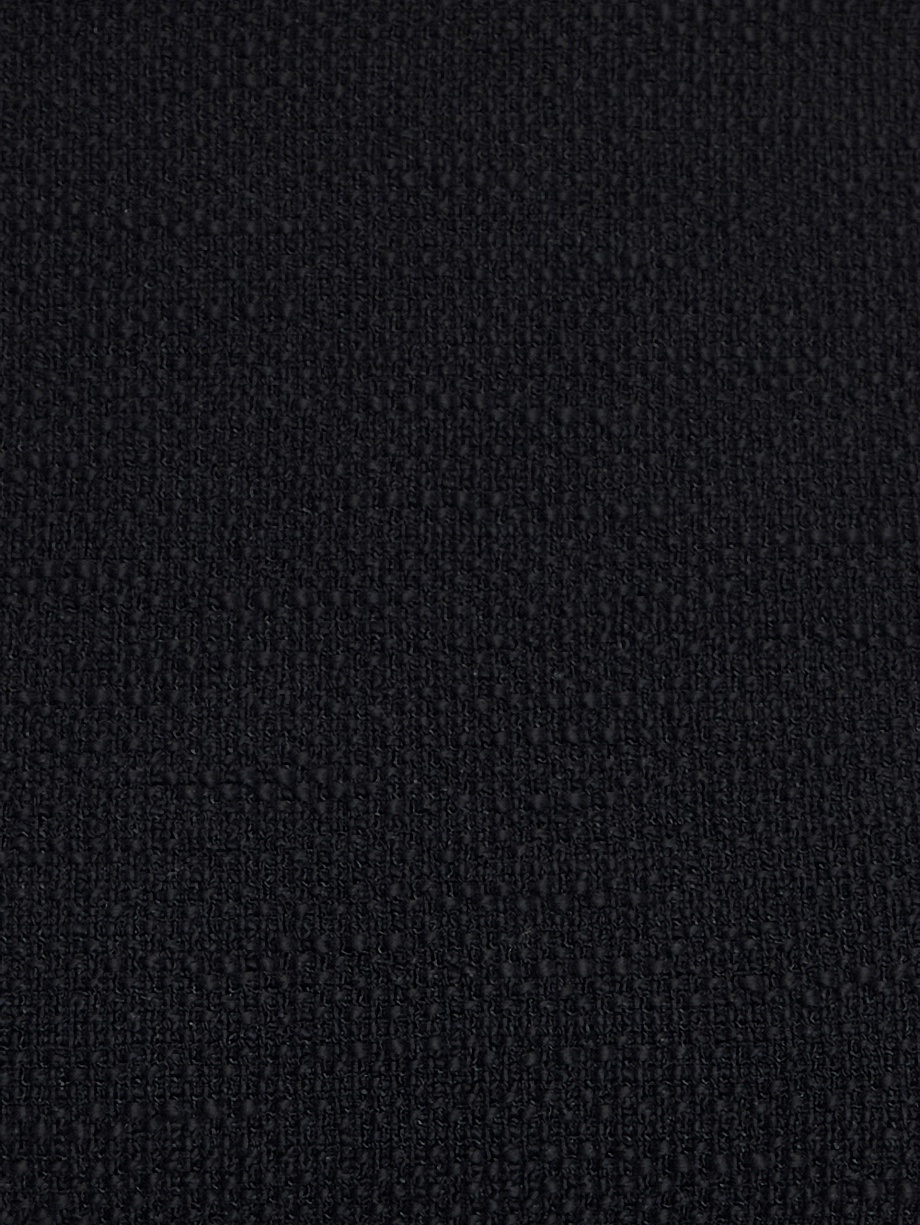 Приталенное платье из буклированной хлопковой ткани