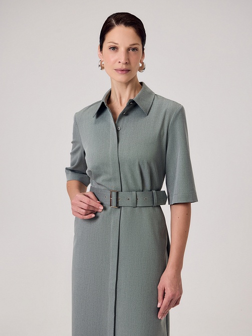 Платье сафари