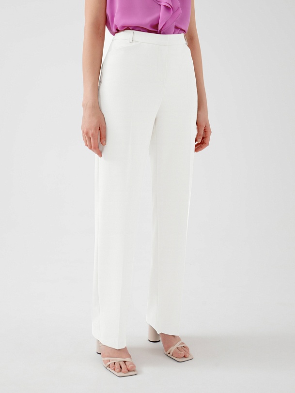 Прямые костюмные брюки