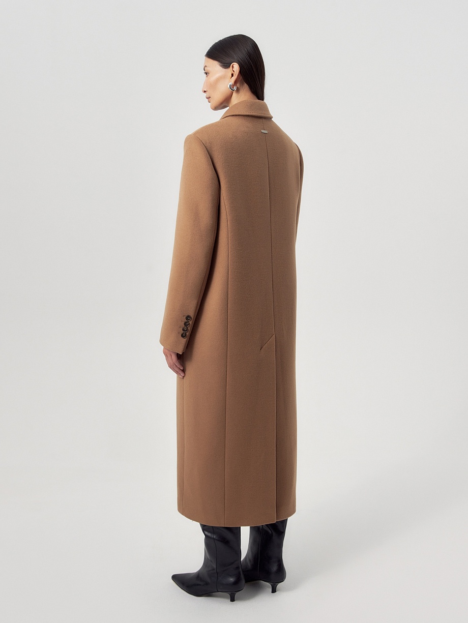 Пальто из премиальной шерсти с мембраной и съёмной подстёжкой