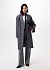 Пальто-кокон из варёной шерсти с мембраной POMPA арт.1015338p10095