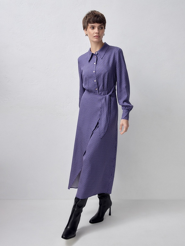 Платье-халат из 100% тенселя