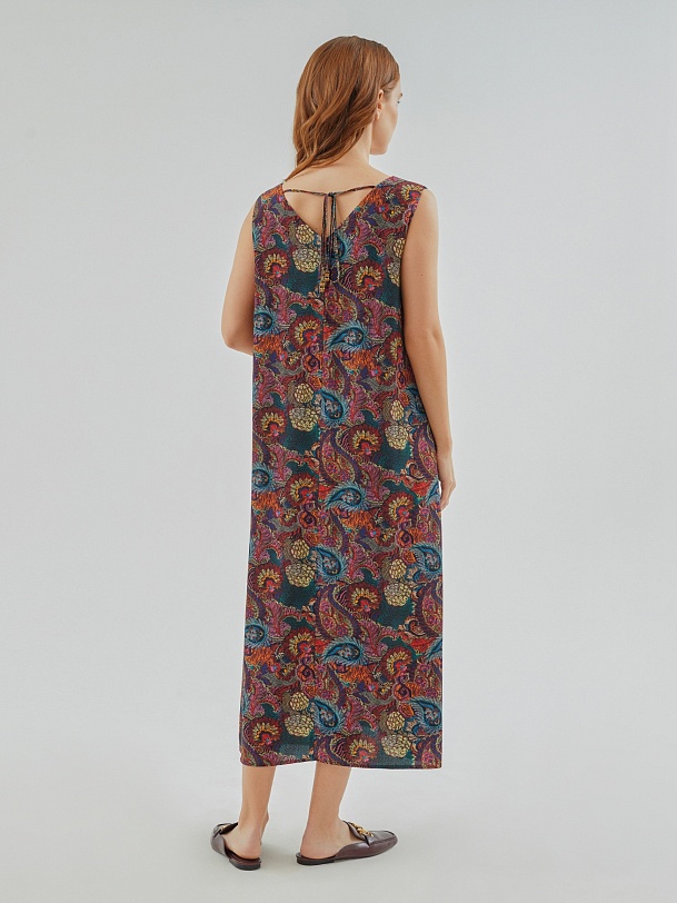 Свободное платье из вискозы