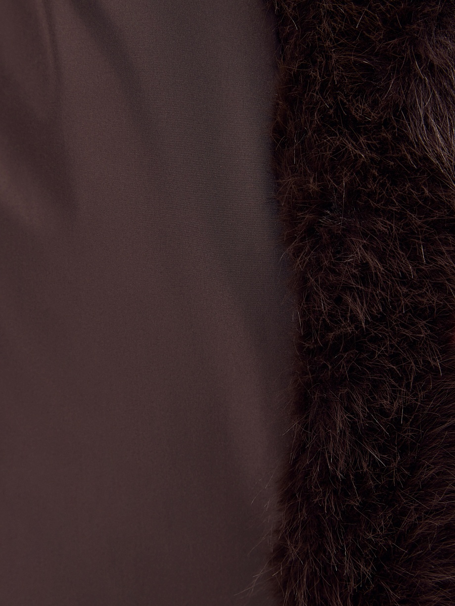 Экошуба с утепленной спинкой