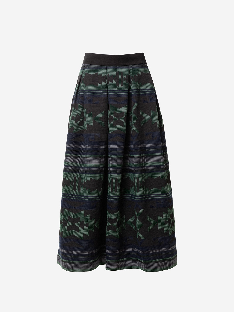 Юбка из жаккарда