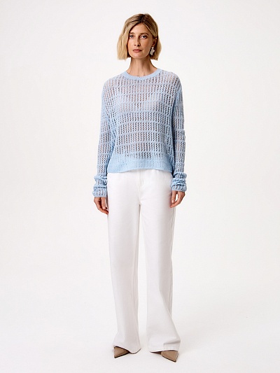 Ажурный джемпер с шерстью POMPA