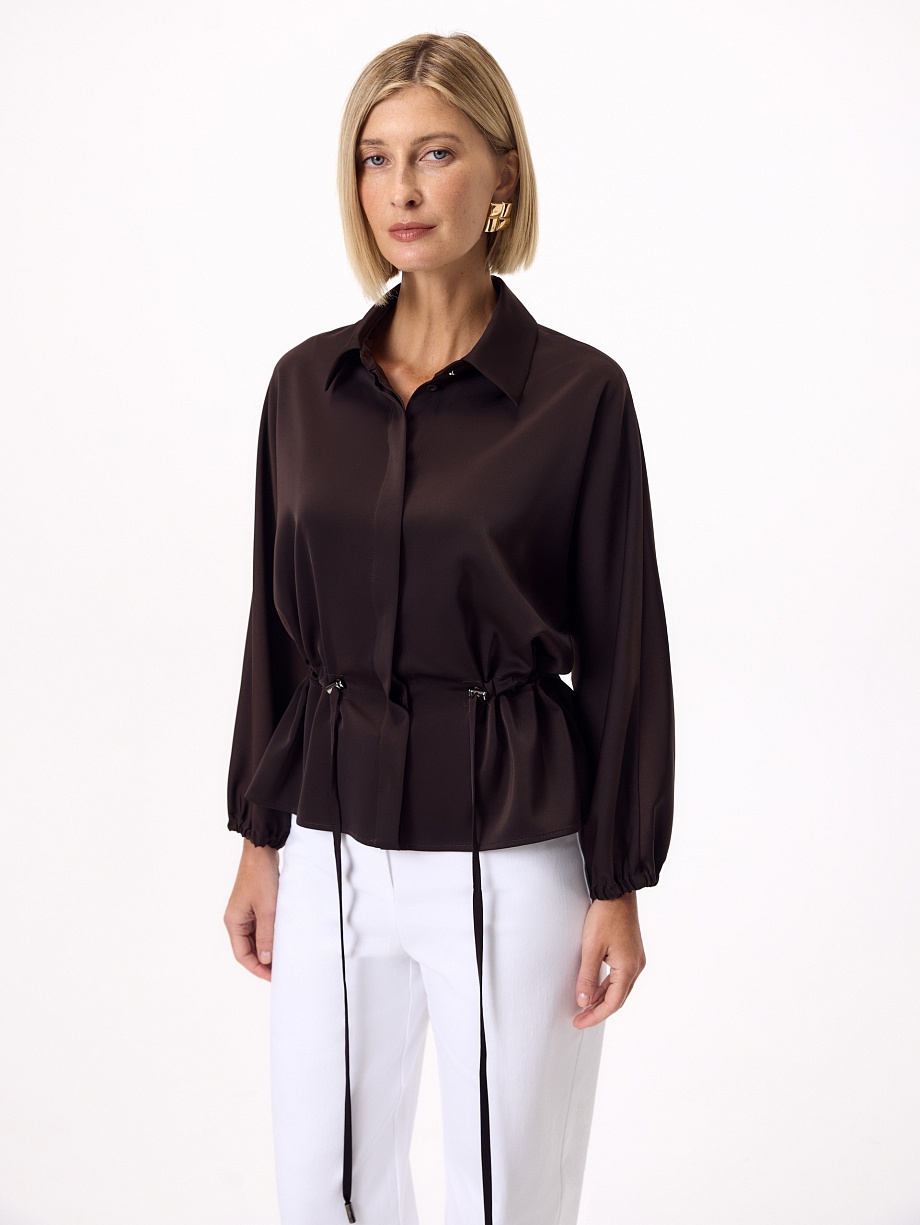 Блуза на кулисе